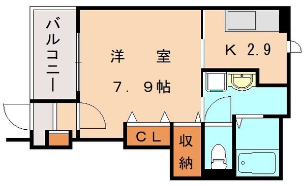 七隈駅 徒歩34分 1階の物件間取画像